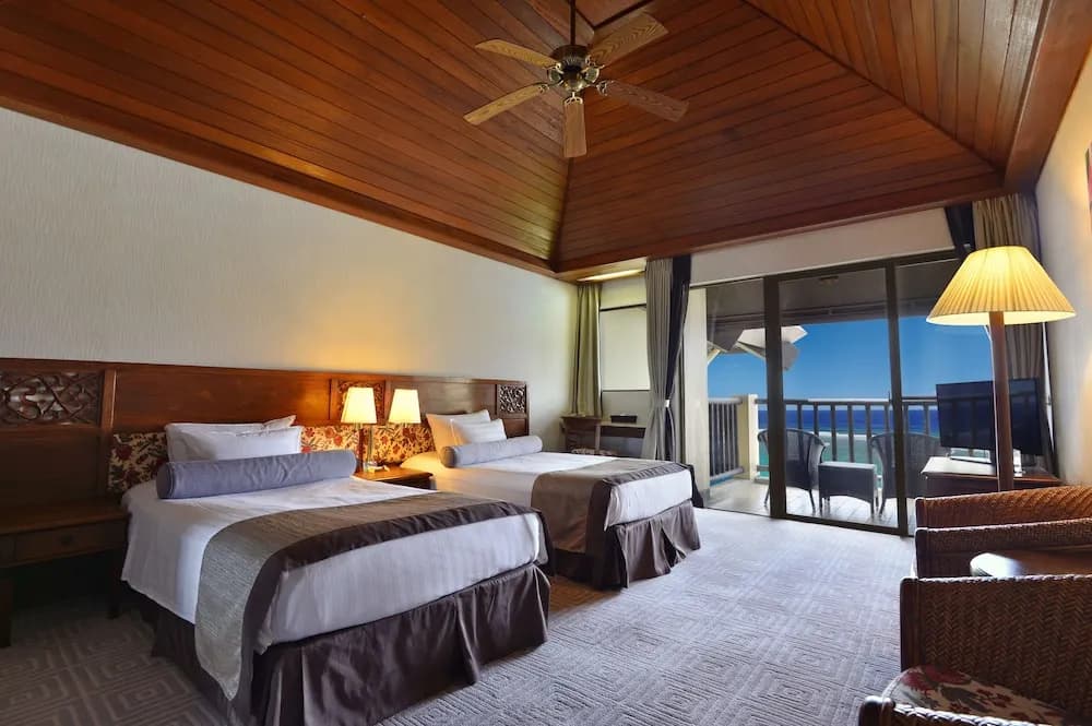 Deluxe room with balcony and with view