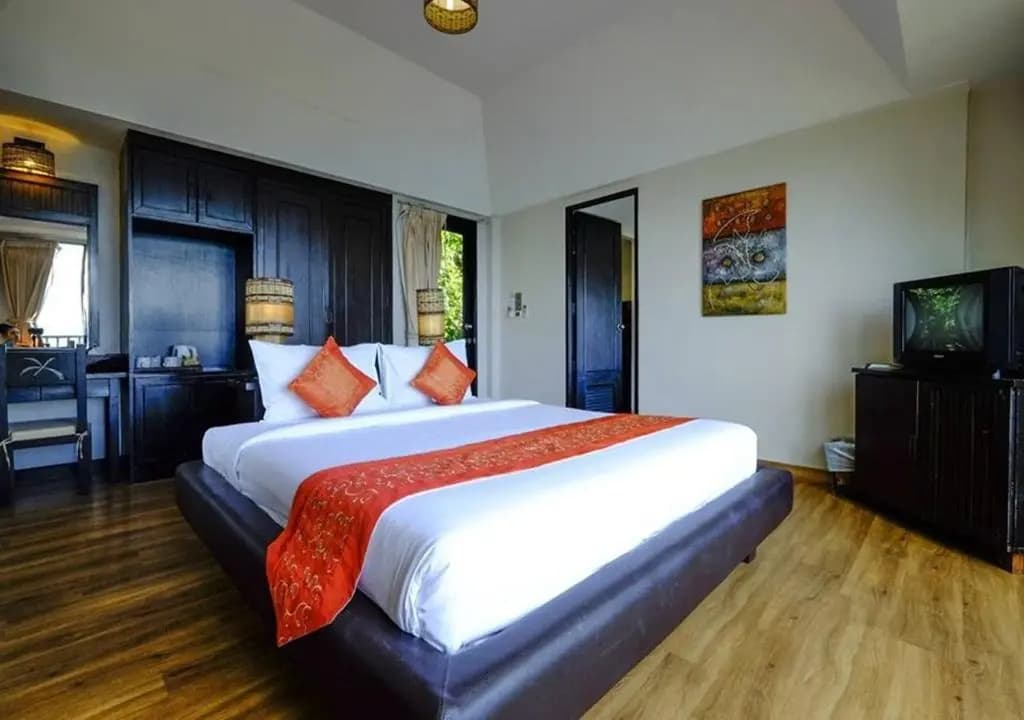 Deluxe Double room with sea view full double bed
