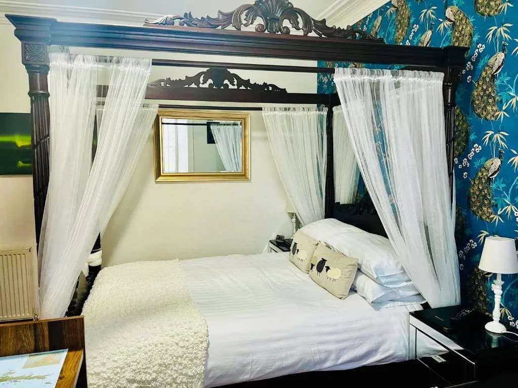 Standard Double room with garden view full double bed