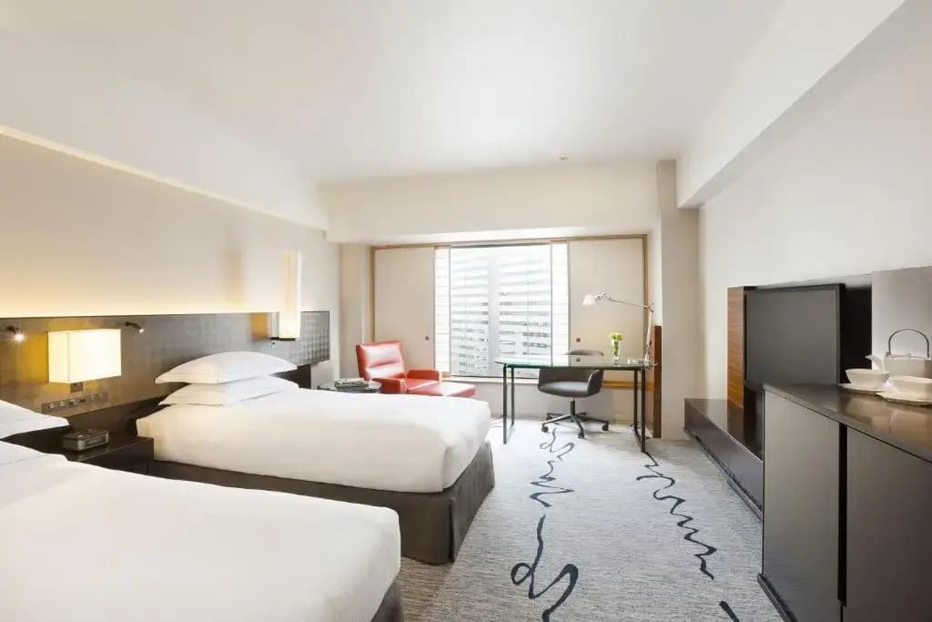 Hilton Double room twin beds