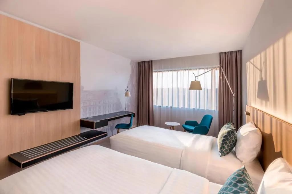 Double Guest Room twin beds