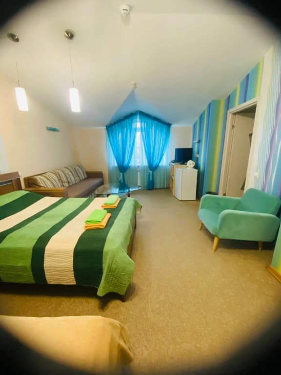Double Junior Suite full double bed