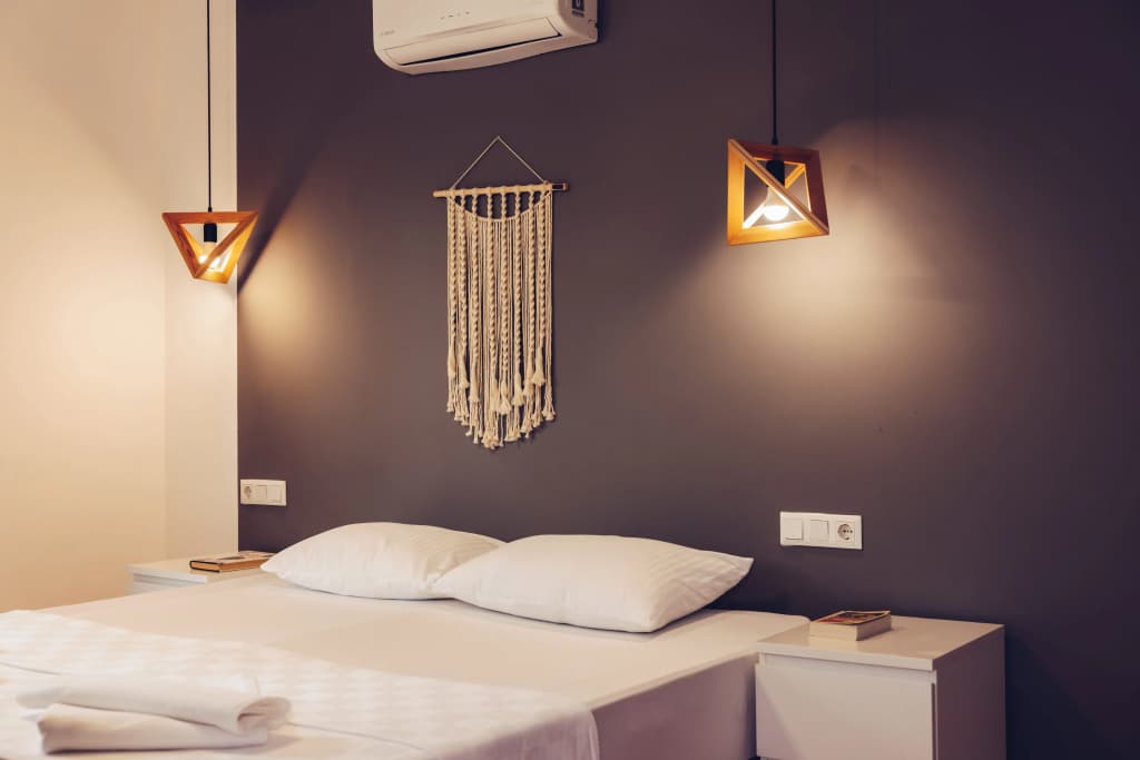 Standard Double room with balcony and with view full double bed