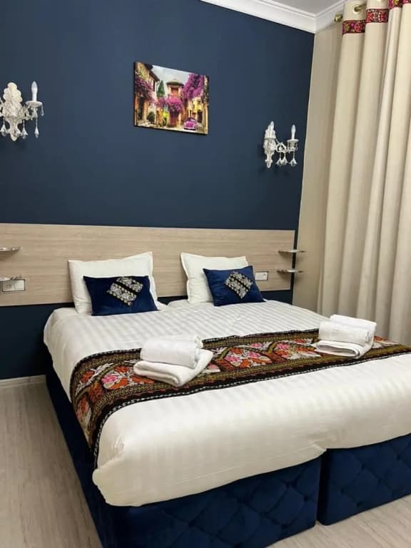 Economy Double room with balcony and with city view twin beds
