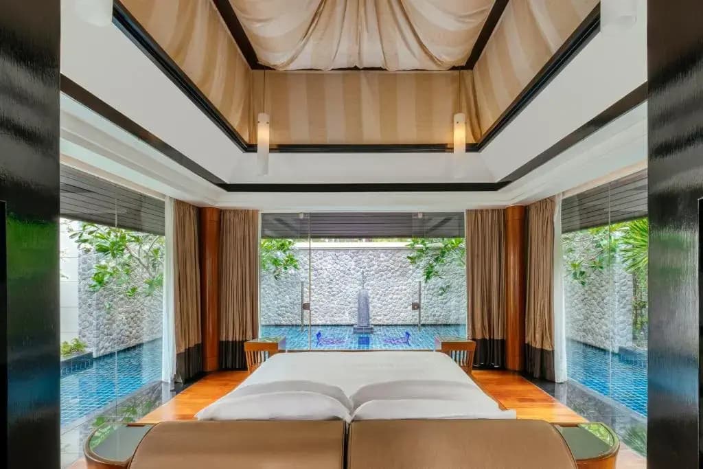1 Bedroom Double Villa with Double Pool full double bed