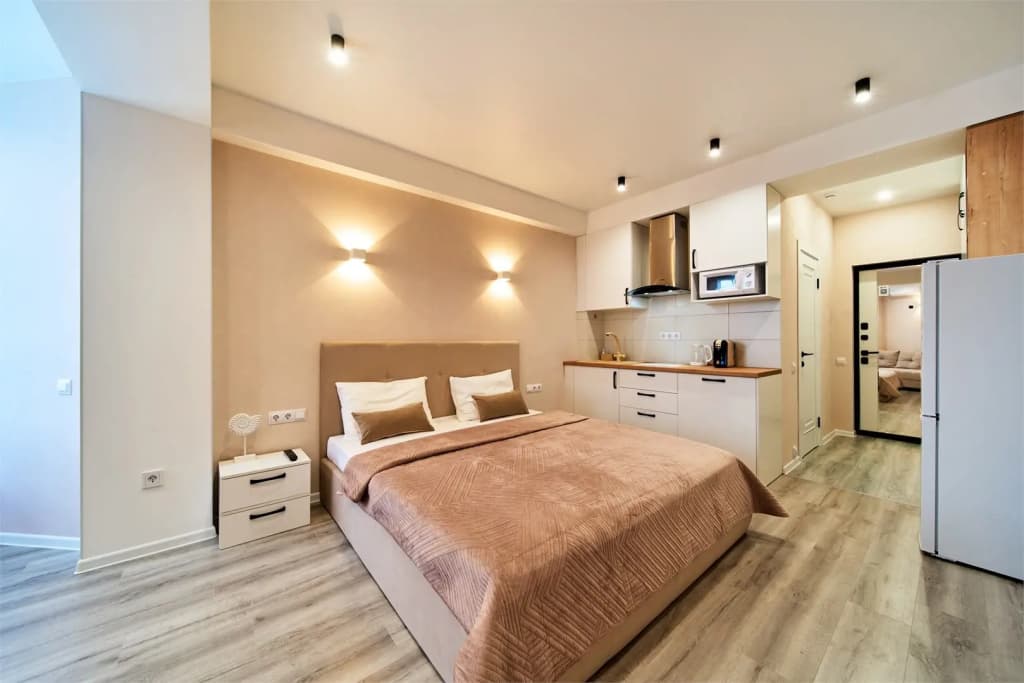 Comfort + Studio with pool view