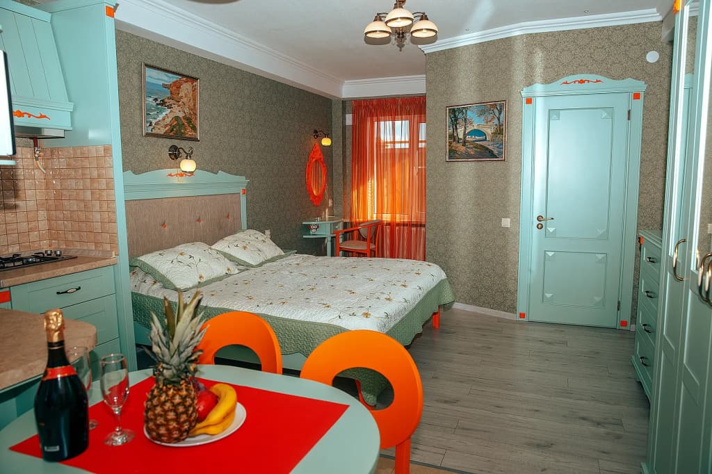 Deluxe Double Apartment with balcony full double bed