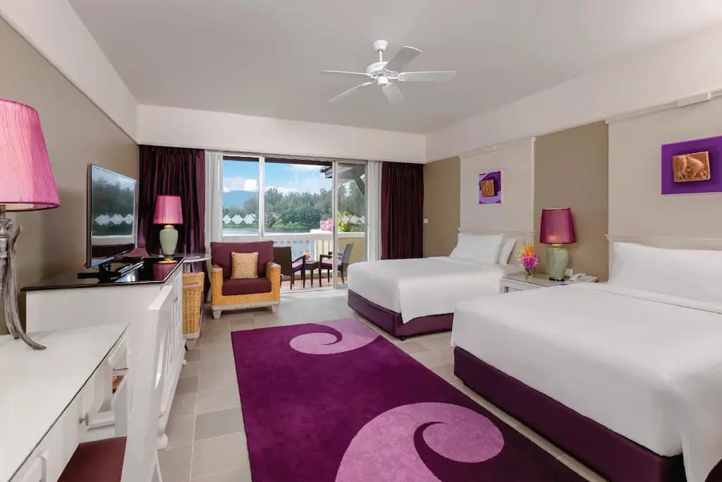 Laguna Double room with balcony and with garden view twin beds