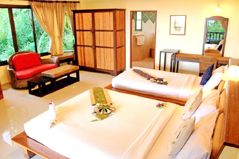 Standard Double room with balcony twin beds
