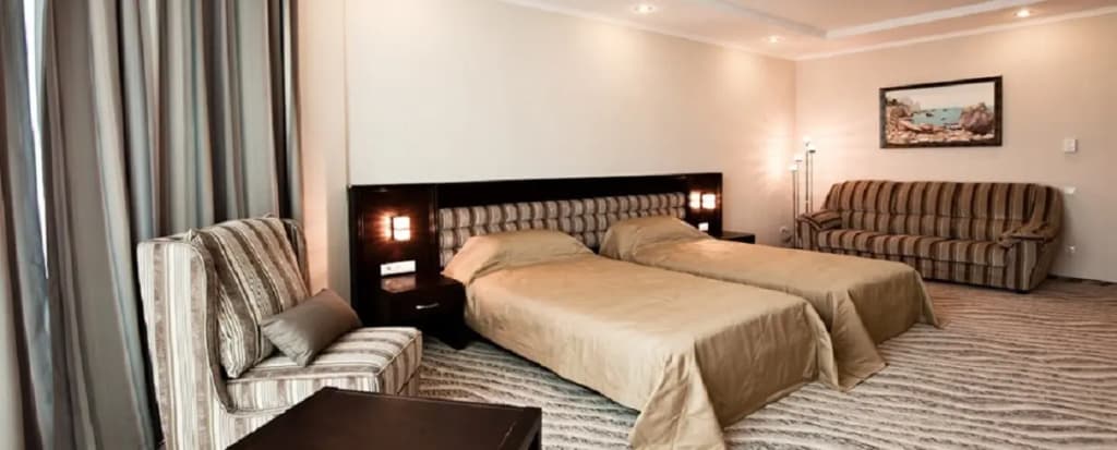 Standard Superior Double room with city view twin beds