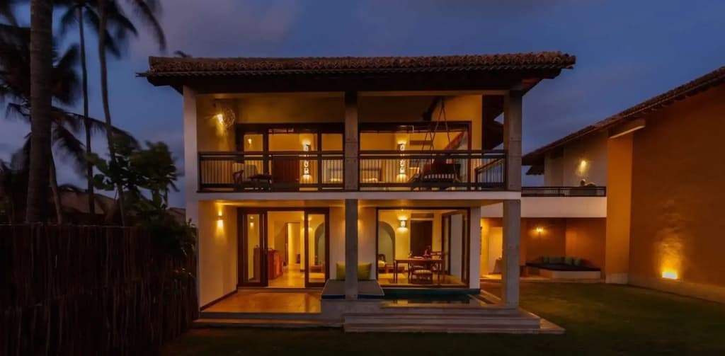 Double Villa with ocean view full double bed