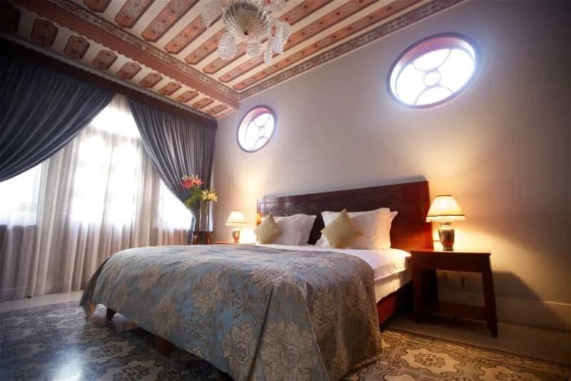 Deluxe Double room with balcony full double bed