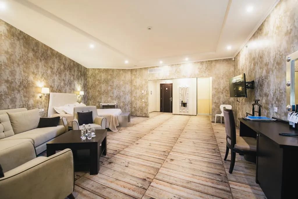 Design Double Junior Suite with sea view full double bed