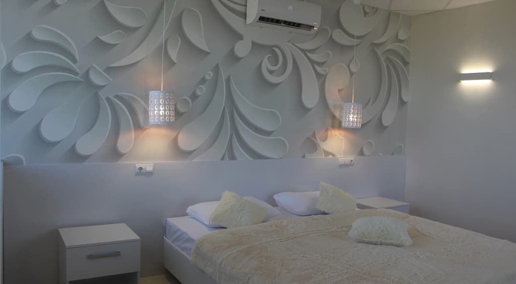 2 Rooms Double Suite full double bed