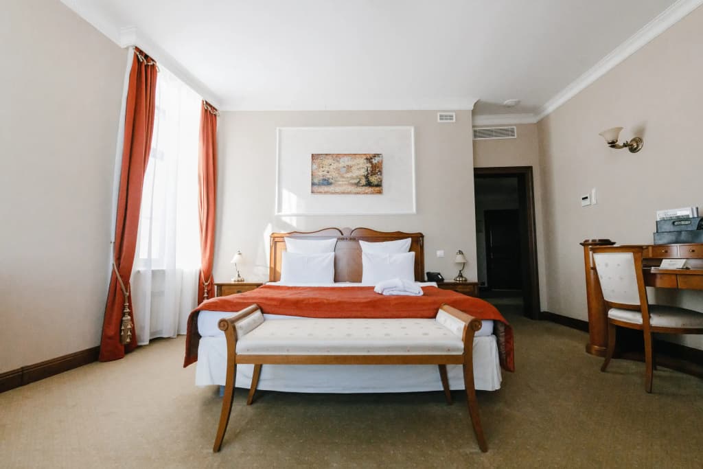 Double Junior Suite full double bed