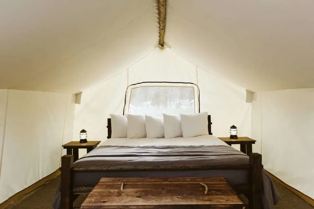 Tent full double bed
