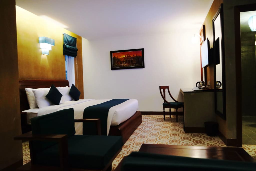 Deluxe Double room full double bed