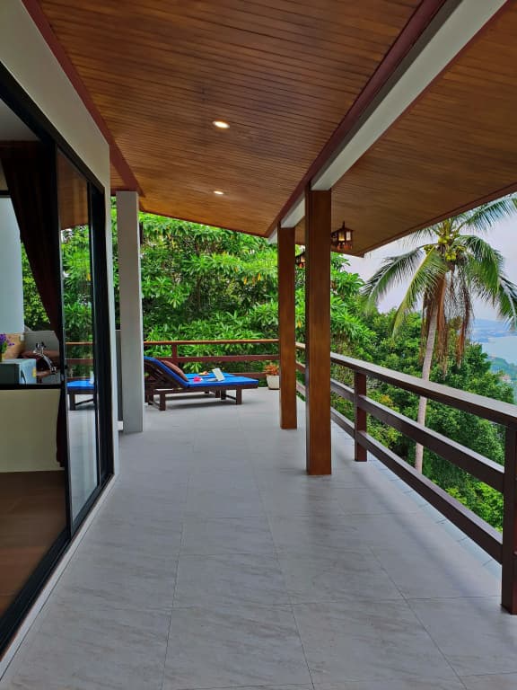 Double Junior Suite with ocean view full double bed