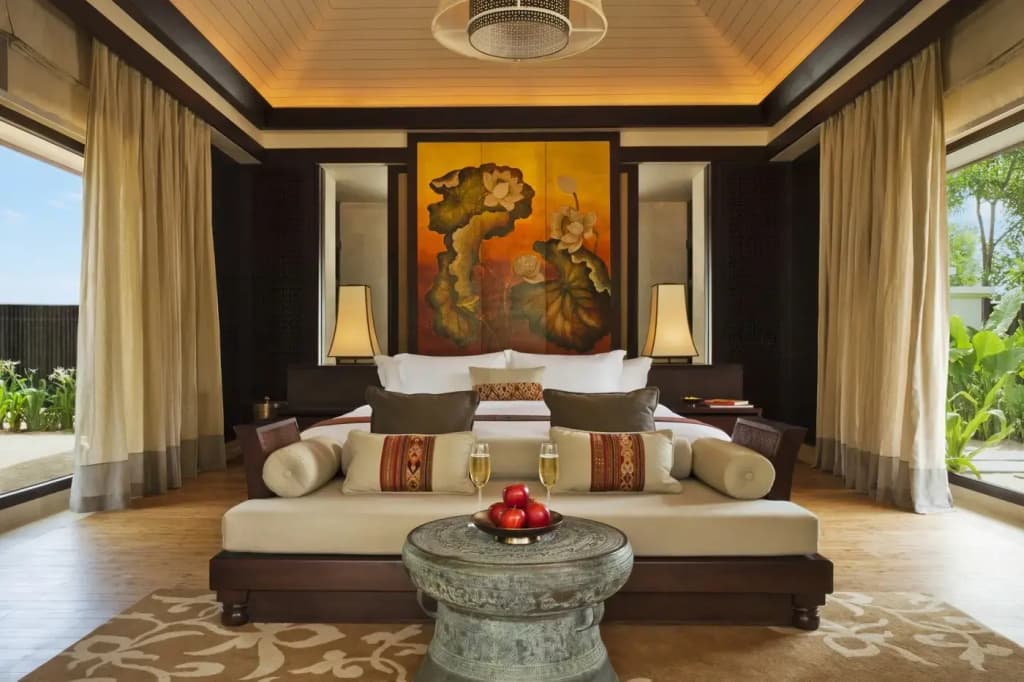 Wellbeing Double Pool Villa full double bed