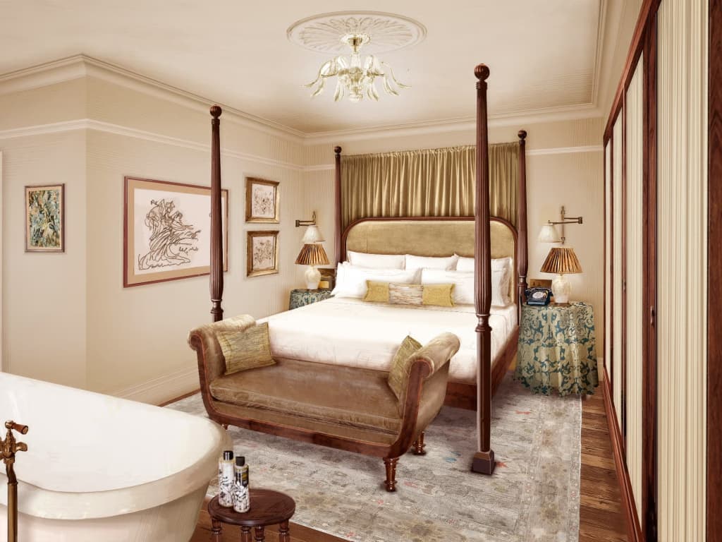 1 Bed Double Suite full double bed