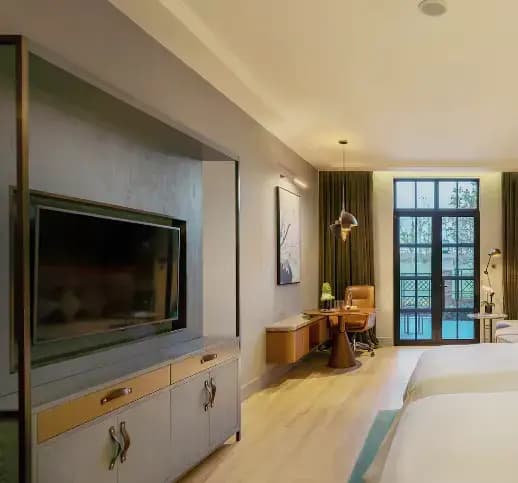 Premium with terrace Double room twin beds