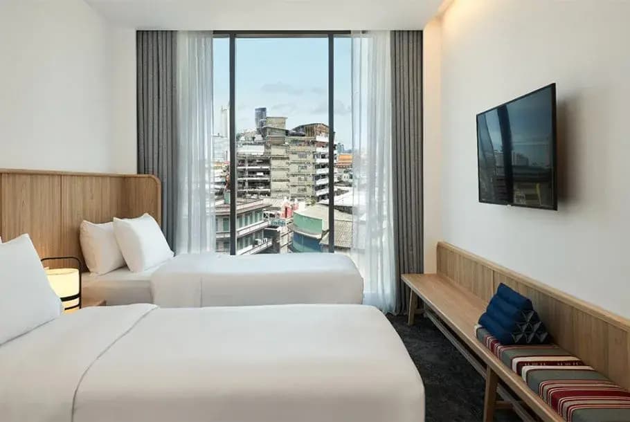 Comfy Double room twin beds