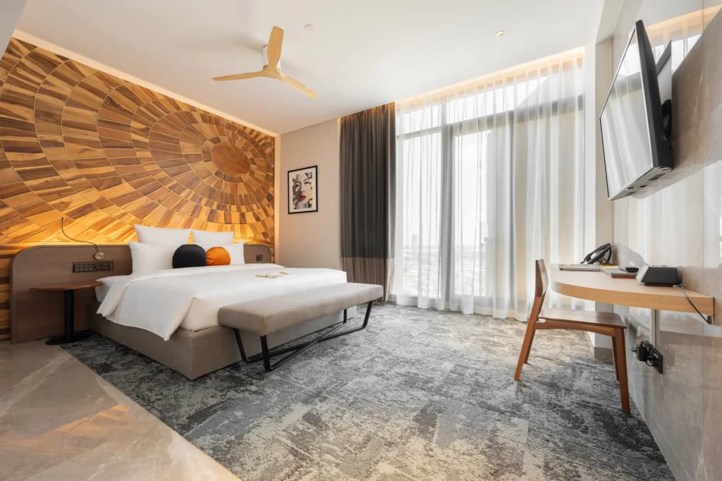 Penthouse Double Suite full double bed
