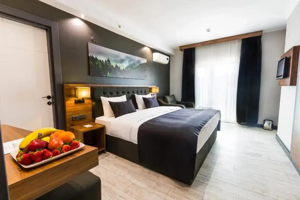 Standard Double room with city view full double bed