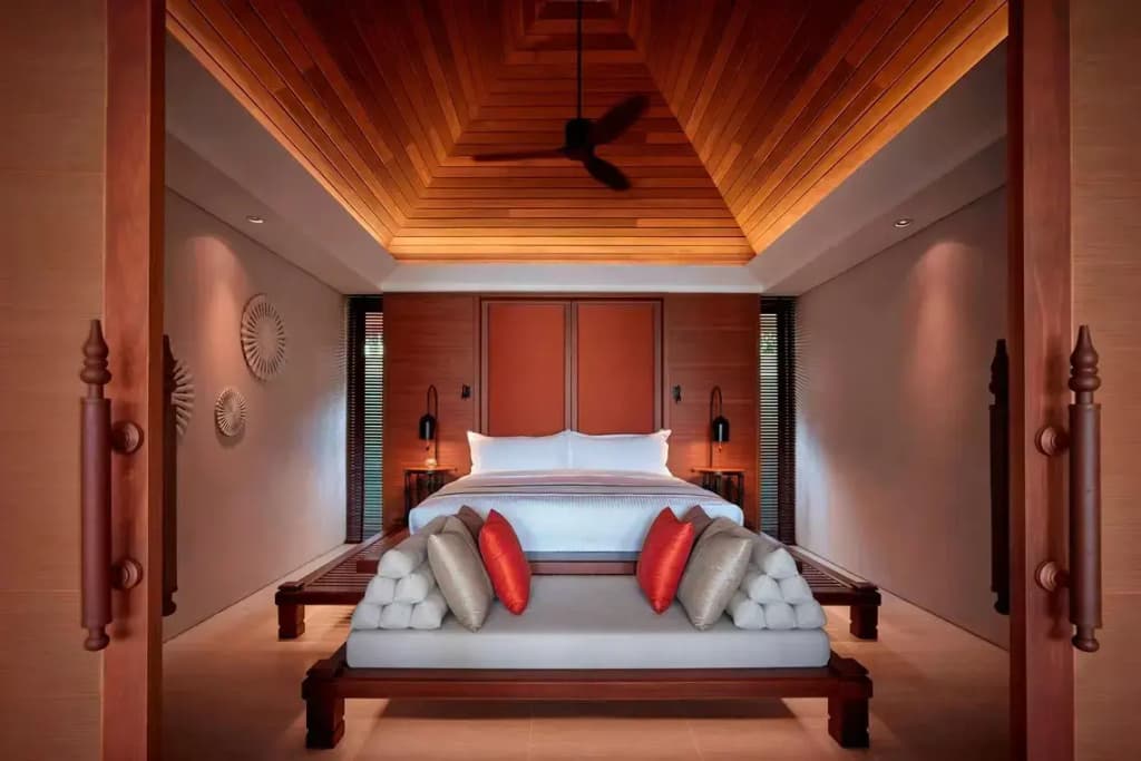 1 Bedroom Exclusive Pool Double Villa with ocean view full double bed