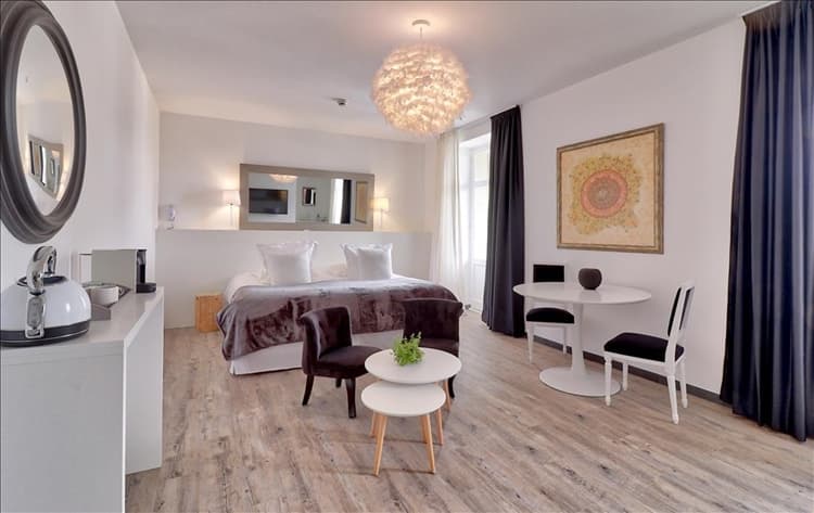 Spa Access Sanctuary View Double Junior Suite with balcony full double bed