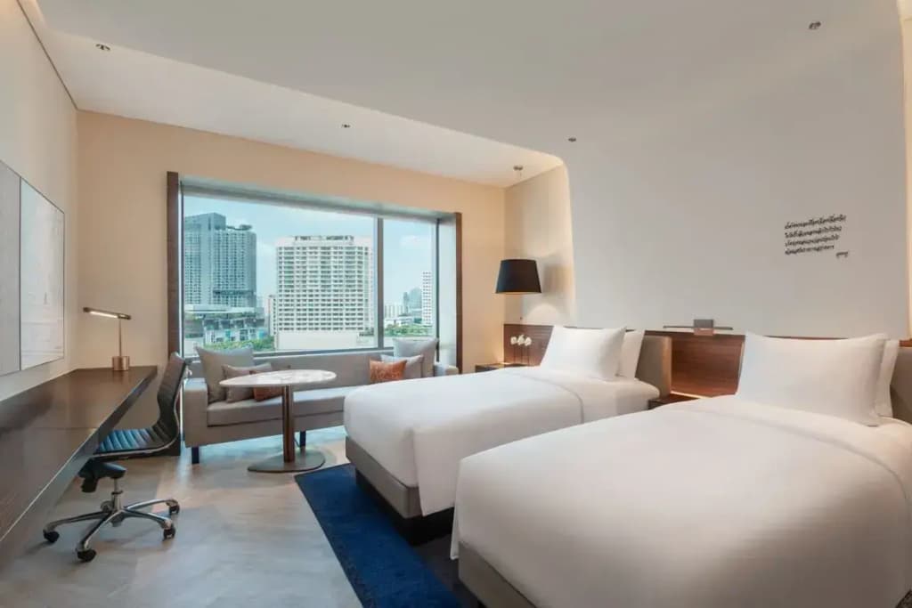 Executive High Floor Double room full double bed