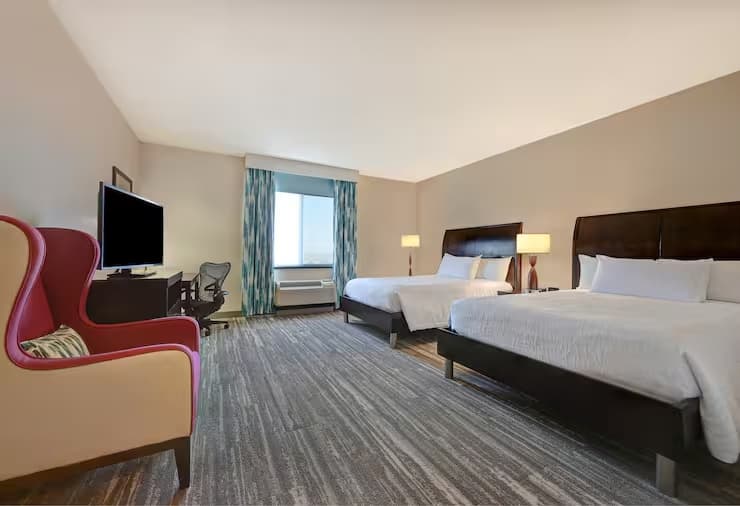 Mobility/​Hearing Accessible Quadruple room