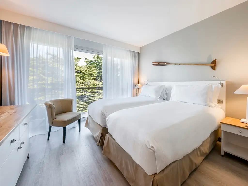 Classic Double room with inland view twin beds