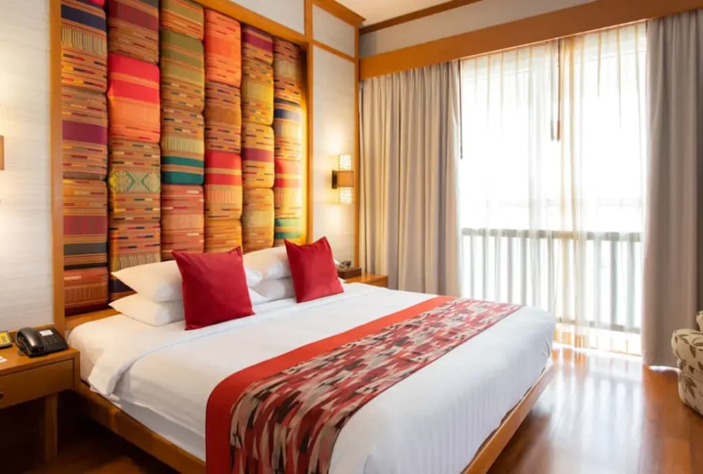 Family Paradise Wing Double Suite full double bed