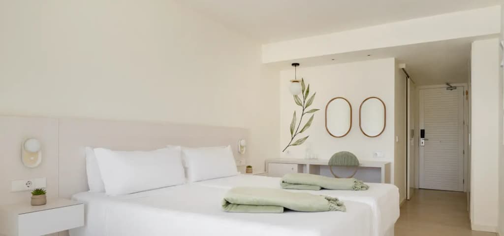 Sharing Terrace Double room with garden view full double bed