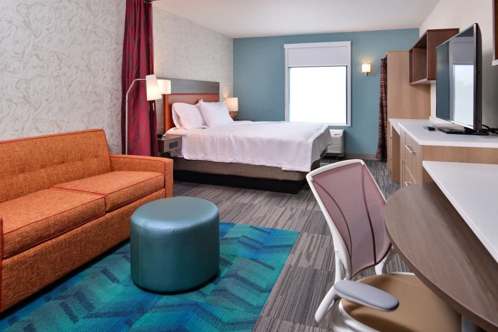 Accessible Double Studio Suite full double bed