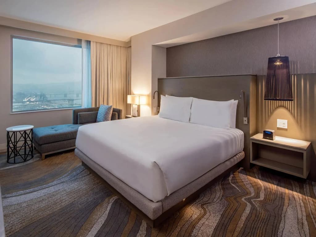 Presidential Double Suite full double bed
