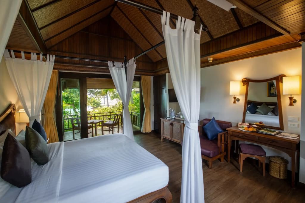 Nora Double Villa twin beds