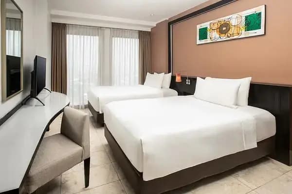 Arya Club Double room twin beds