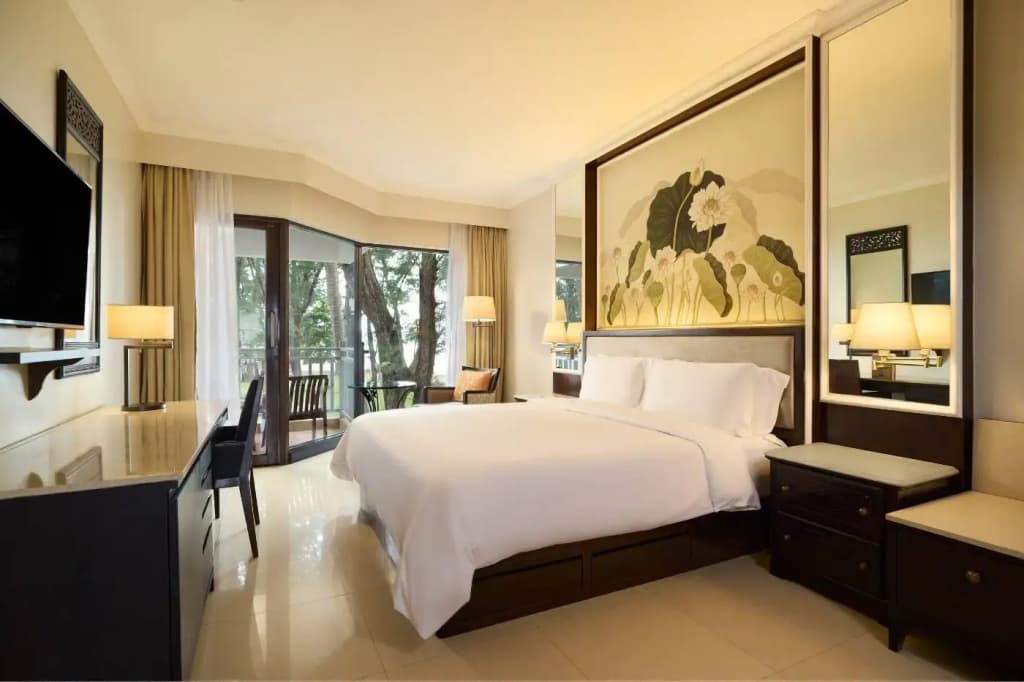 Deluxe Double room with sea view full double bed
