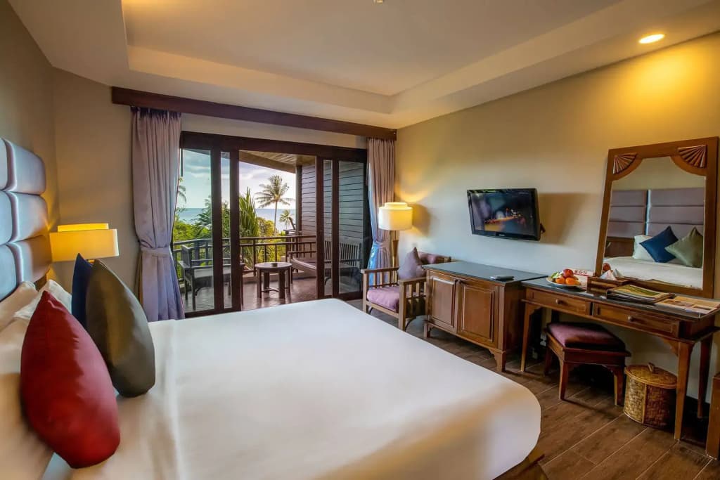 Deluxe Seafacing Double room twin beds
