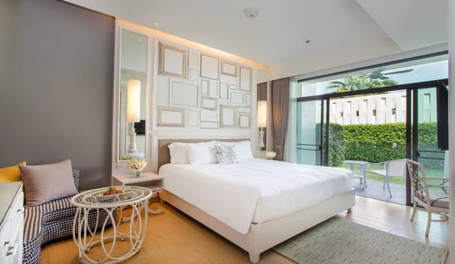 Superior Garden Double room full double bed