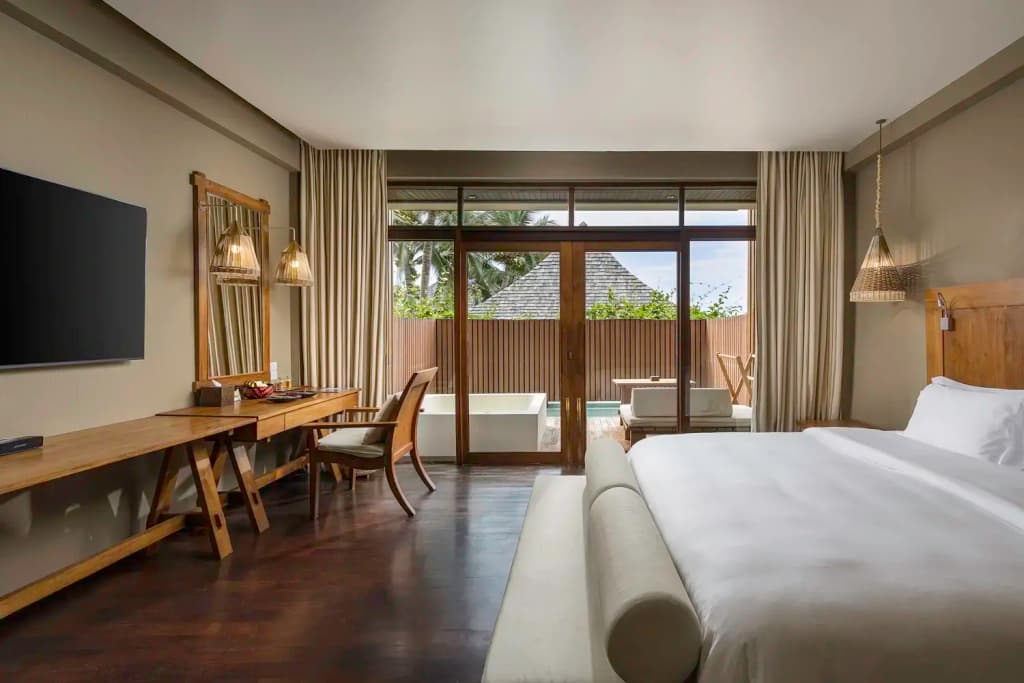 Deluxe Double room full double bed