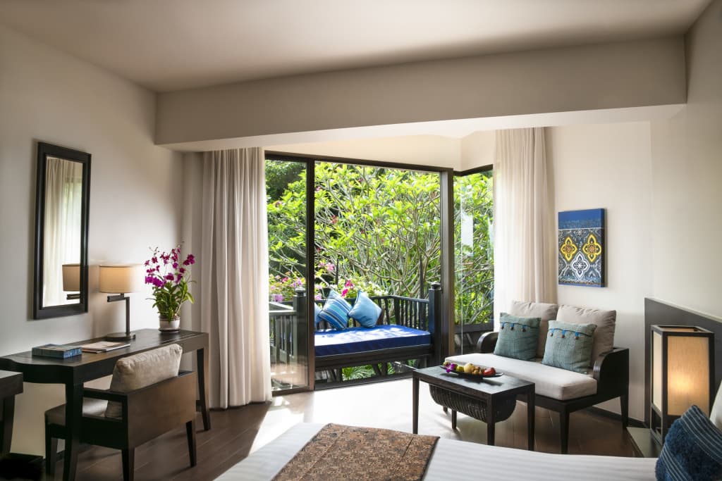Deluxe Double room with garden view twin beds
