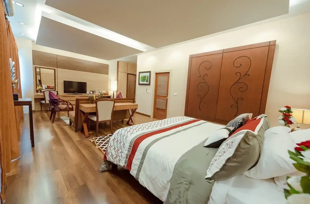Double Junior Suite full double bed