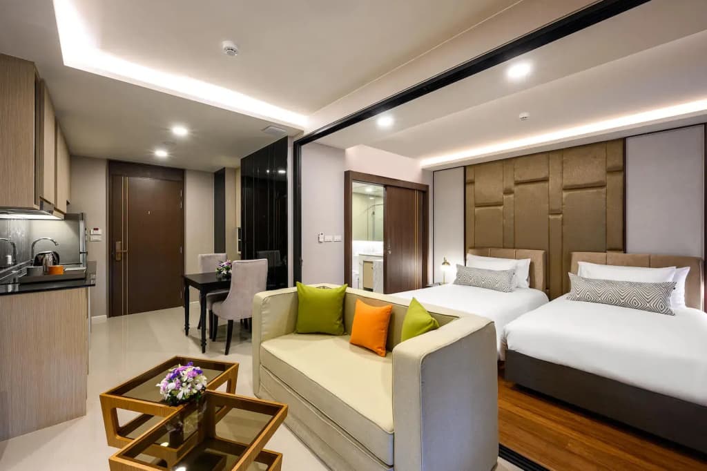 Deluxe Double room twin beds