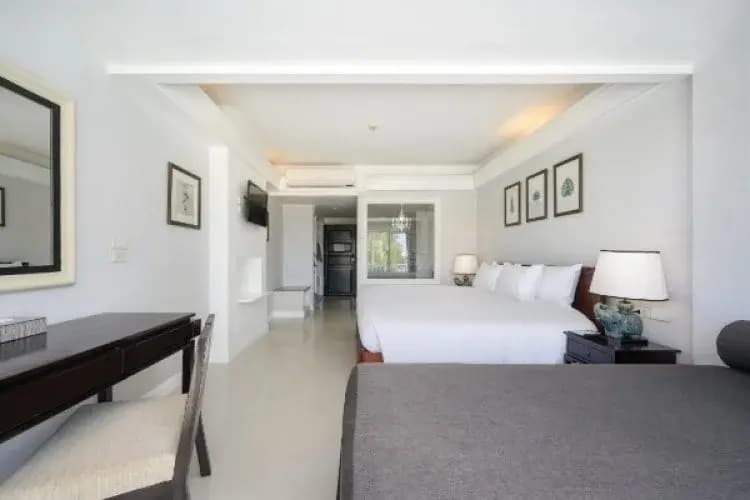 Lagoon Deluxe Terrace Double room with pool view twin beds