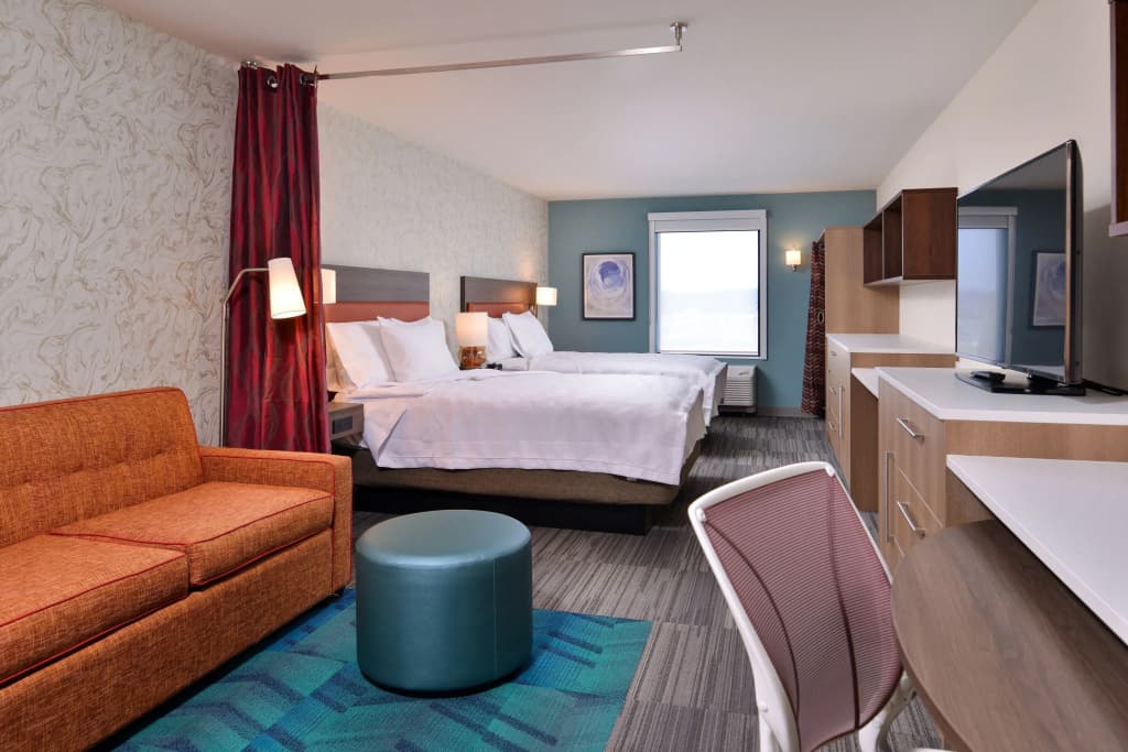 Accessible Double Studio Suite twin beds