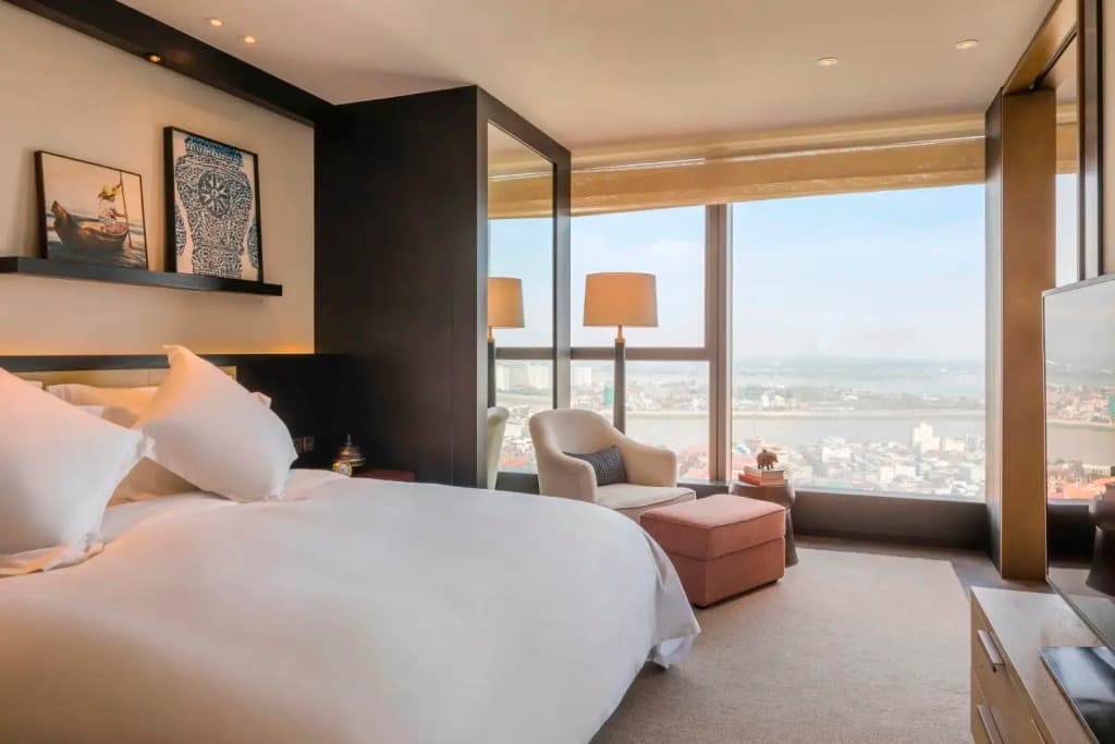 Mekong Double Suite full double bed