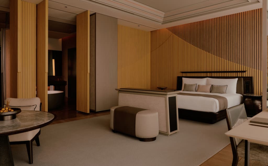 Deluxe Double Suite full double bed